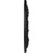 Ekena Millwork Rose Ceiling Medallion (Fits Canopies up to 13 1/2"), Hand-Painted Steel Gray, 33 7/8"OD x 2 3/8"P CM33ROSGS - alternate 3